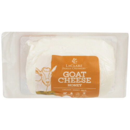 Laclare Farms Creamery Honey Goat Cheese - 4 Ounce Image 1 of 2