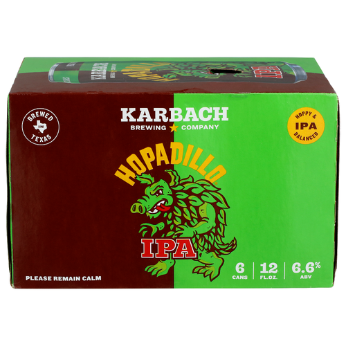 Karbach Brewing Company Hopadillo Ipa - 12 Fluid Ounce - 6 Count