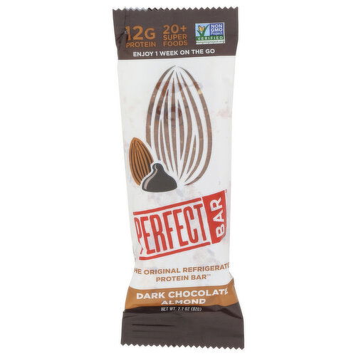 Perfect Snacks The Original Refrigerated Protein Bar Dark Chocolate Almond - 2.2 Ounce