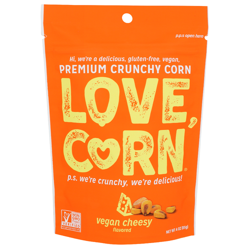 Love, Corn Premium Crunchy - 4 Ounce