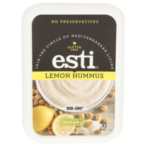 Esti Lemon Hummus - 10 Ounce