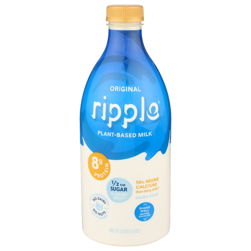 Ripple Foods Original Plant-Based Milk - 48 Fluid Ounce