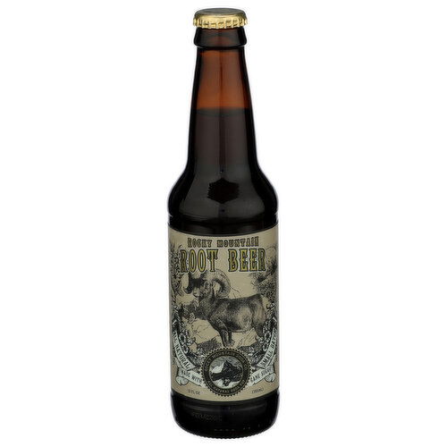 ROCKY MOUNTAIN SODA CO. Root Beer Natural Pop - 12 Fluid Ounce