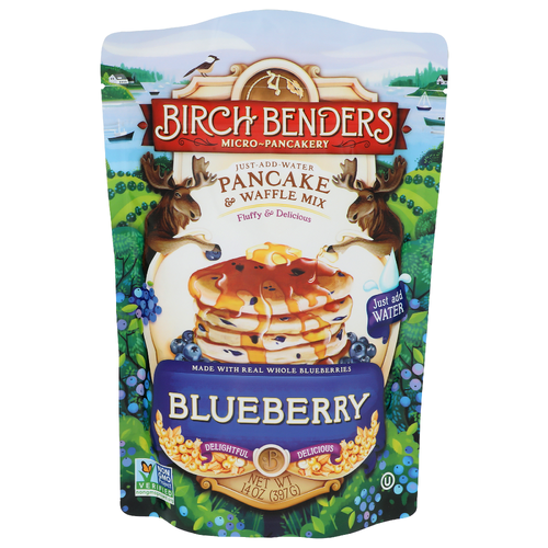 Birch Benders Blueberry Pancake & Waffle Mix - 14 Ounce
