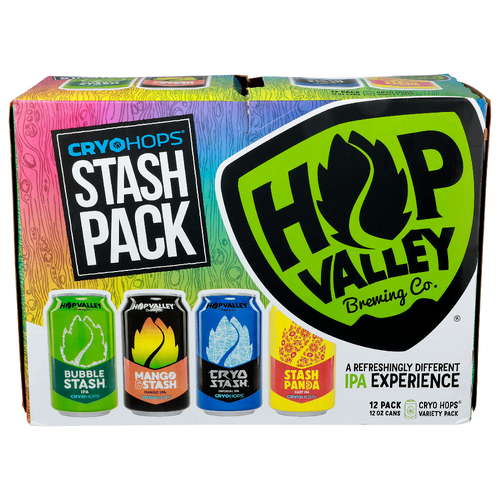 Hop Valley Brewing CO. Cryo Hops Variety Pack - 12 Fluid Ounce - 12 Count Image 1 of 2