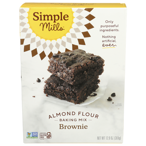 Simple Mills Almond Flour Brownie Mix - 12.9 Ounce