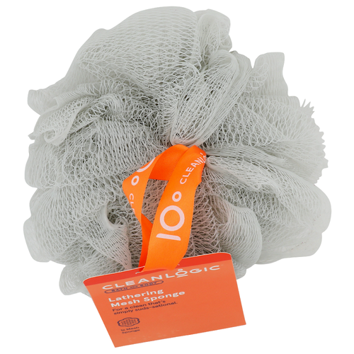Clean Logic Lathering Mesh Sponge - 1 Count