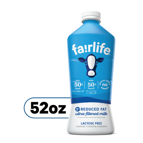 fairlife 2% Reduced Fat Milk Bottle - 52 Fluid Ounce Image 1 of 4