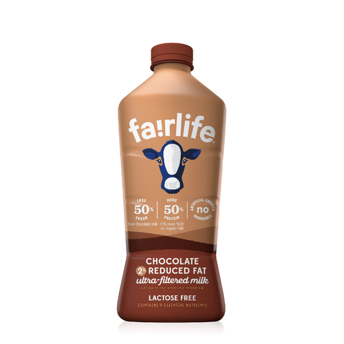 fairlife 2% Chocolate Ultra-Filtered Milk, Lactose Free - 52 Fluid Ounce