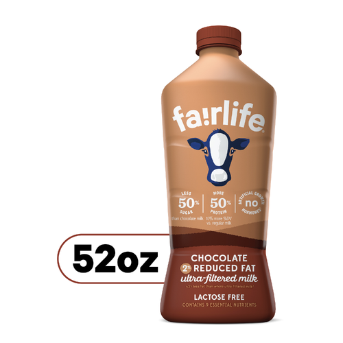 fairlife 2% Reduced Fat Chocolate Milk Bottle - 52 Fluid Ounce Image 1 of 4