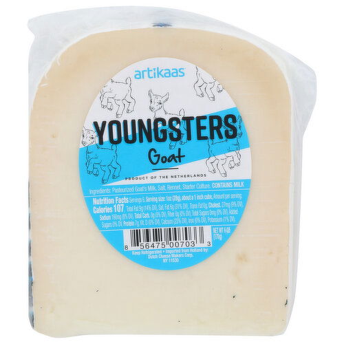 Artikaas Cheese Gouda Goat - 6 Ounce Image 1 of 2