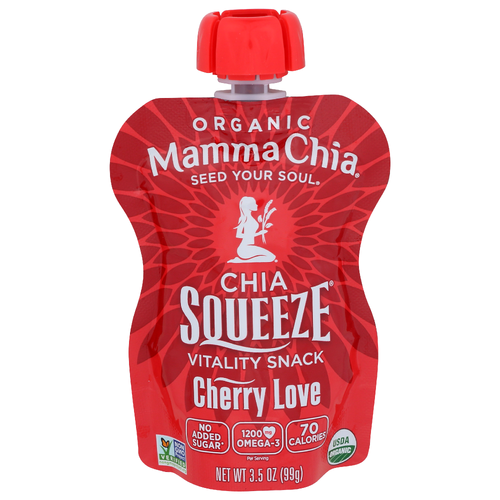 Mamma Chia Cherry Love Organic Squeeze Beet - 3.5 Ounce