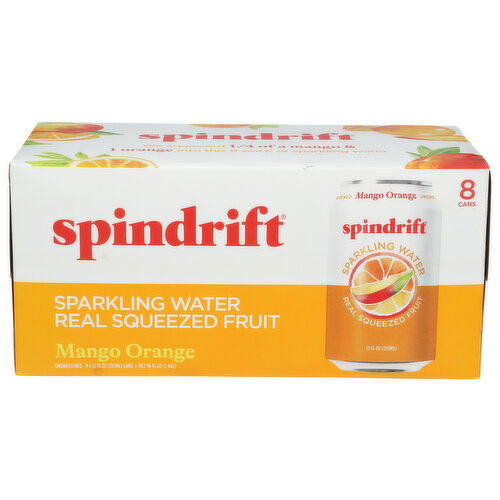 Spindrift Sparkling Water - 12 Fluid Ounce - 8 Count