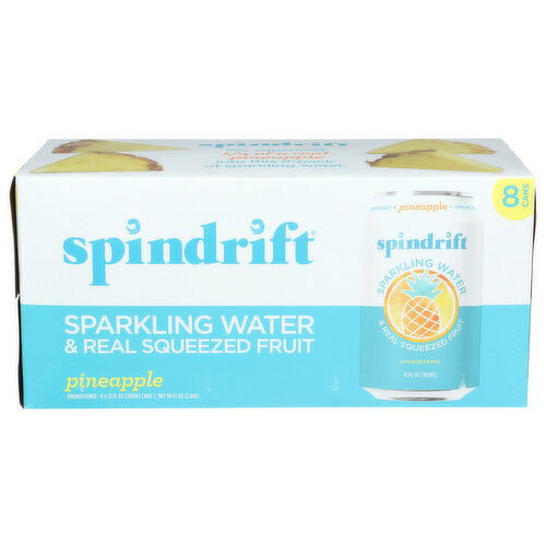 Spindrift Sparkling Water - 12 Fluid Ounce - 8 Count
