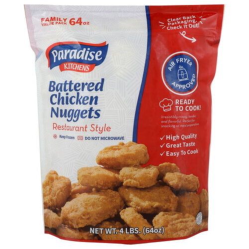 Eastern Quality Foods Pk Unckd Btrd Ckn Nuggets - 4 Pound