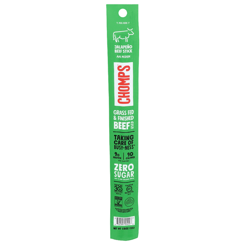 Chomps Jalapeno Sticks Beef - 1.15 Ounce