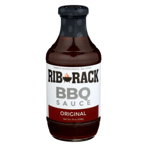 Rib Rack BBQ Sauce Original - 19 Ounce