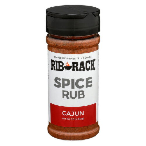 Rib Rack Spice Rub Cajun - 5.5 Ounce