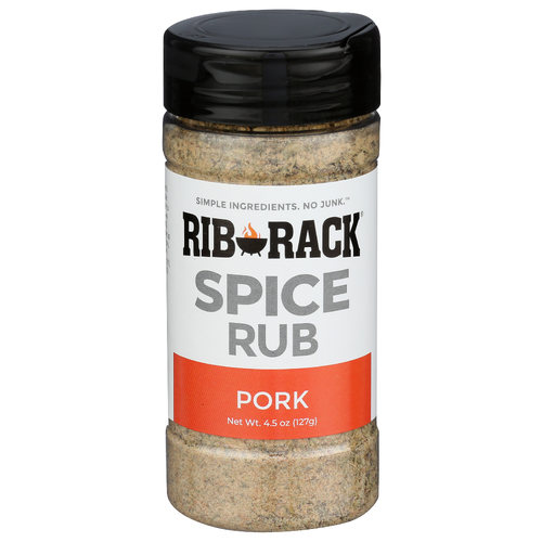 Rib Rack Pork Spice Rub - 4.5 Ounce