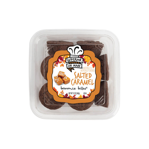 Superior On Main Salted Caramel Brownie Bites - 12 Ounce