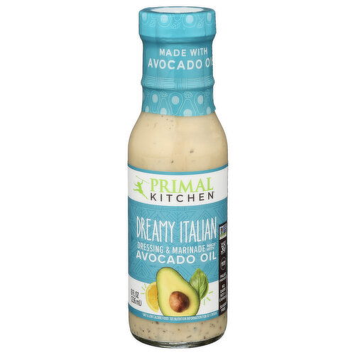 Primal Kitchen Dressing & Marinade Dreamy Italian - 8 Fluid Ounce