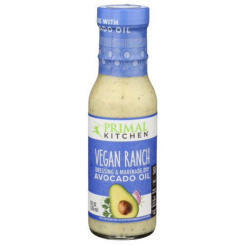 Primal Kitchen Dressing & Marinade Vegan Ranch - 8 Fluid Ounce