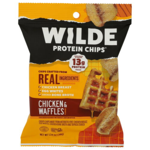 Wilde Chips Chicken And Waffles Protein - 1.34 Ounce