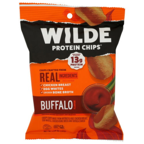 Wilde Chips Buffalo Protein - 1.34 Ounce