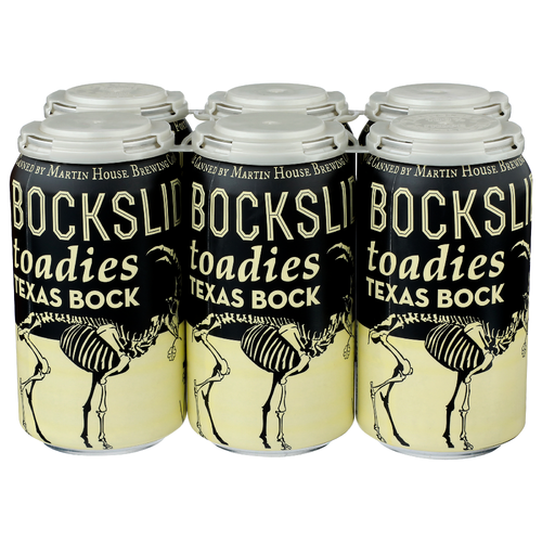 Martin House Brewing Company Texas Bock Bockslider Toadies - 12 Fluid Ounce - 6 Count