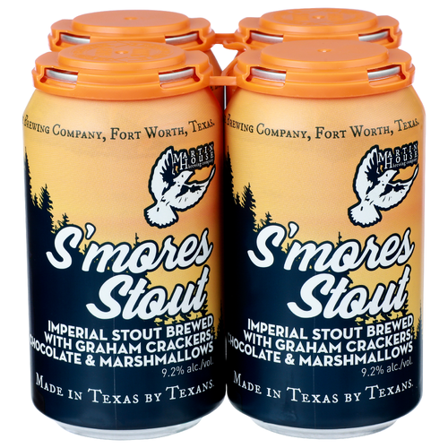Martin House Brewing Company S'mores Stout - 12 Fluid Ounce - 4 Count