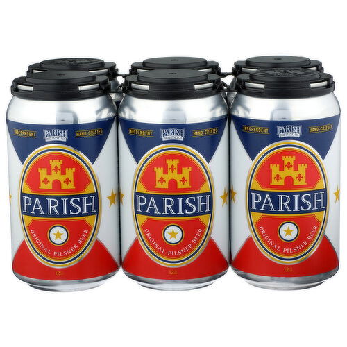 Parish Brewing Co. Original Pilsner Beer - 12 Fluid Ounce - 6 Count