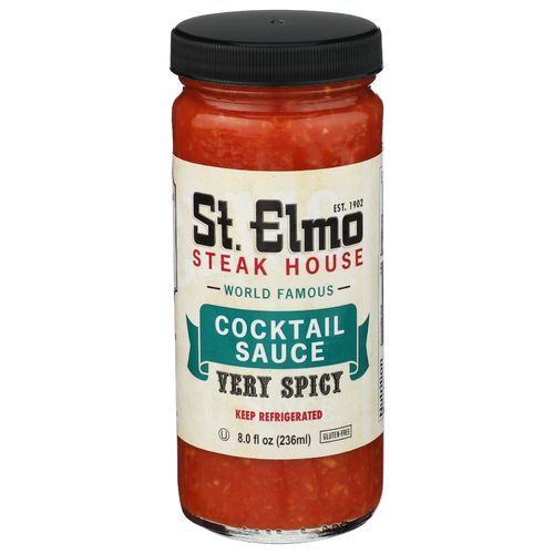 ST. Elmo Steak House Spicy All Purpose Condiment - 8 Fluid Ounce