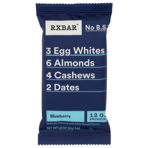 Rxbar Bar Protein Blueberry - 1.8 Ounce Image 1 of 4