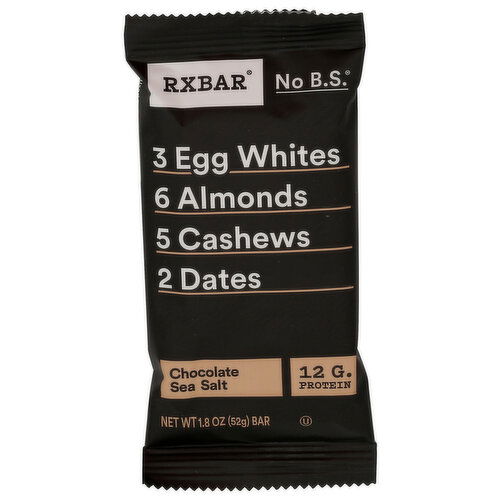 Rxbar Chocolate Sea Salt Protein Bar - 1.83 Ounce - 1 Count