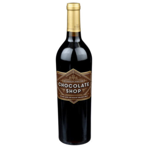 Chocolate Shop With Rich Natural Flavor Red Wine - 750 ml