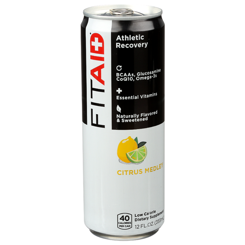 Lifeaid Citrus Medley Sparkling Fitaid Low Cal 64 Recover - 12 Fluid Ounce
