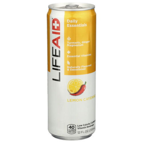 Lifeaid Lemon Cayenne - 12 Fluid Ounce