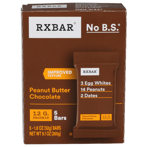 Rxbar Bar Chocolate Peanut Butter - 1.8 Ounce - 2 Count