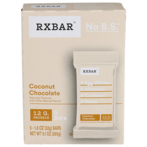 Rxbar Bar-Protein-Coconut Chocolate - 1.8 Ounce - 5 Count