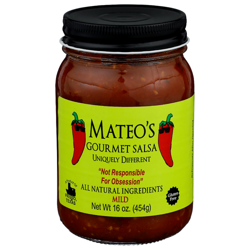 Mateo's Gourmet Salsa Mild - 16 Ounce
