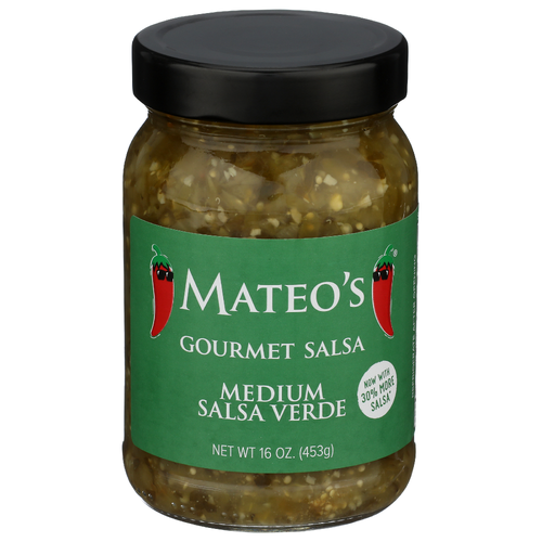 MATEO's Gourmet Salsa Verde - 16 Ounce