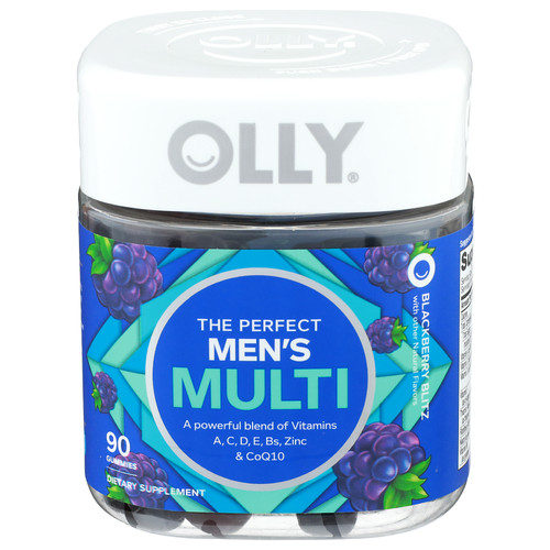 Olly Blackberry Blitz The Perfect Men's Multi - 90 Count
