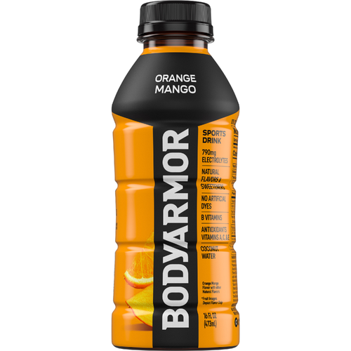 Bodyarmor Orange Mango Electrolyte Sports Drink, Bottle - 16 Fluid Ounce