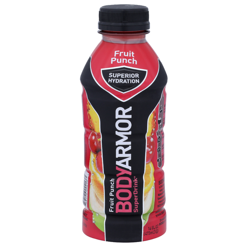 Bodyarmor Superdrink Fruit Punch - 16 Fluid Ounce