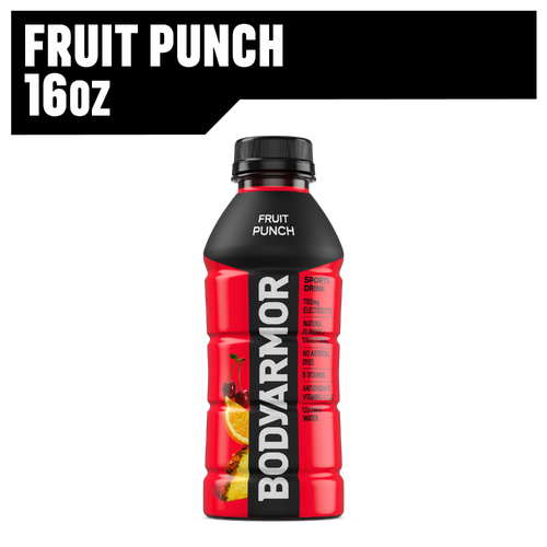 Bodyarmor Fruit Punch Sports Drink Bottle - 16 Fluid Ounce Image 1 of 4