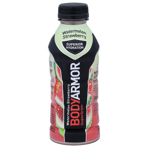 Bodyarmor Superdrink Watermelon Strawberry Superior Hydration - 16 Fluid Ounce