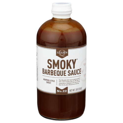 Lillie's Q Smoky BBQ Sauce - 20 Ounce