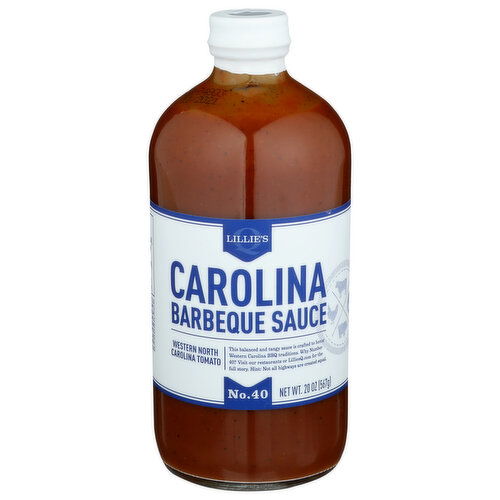 Lillie's Q BBQ Sauce Carolina - 20 Ounce