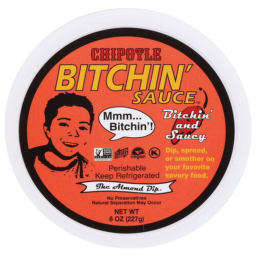 Bitchin' Sauce Sauce, Chipotle - 8 Ounce