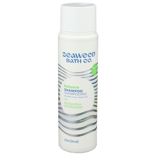 The Seaweed Bath Co. Eucalyptus Peppermint Balance Shampoo Balancing Euc. & Pep - 12 Fluid Ounce